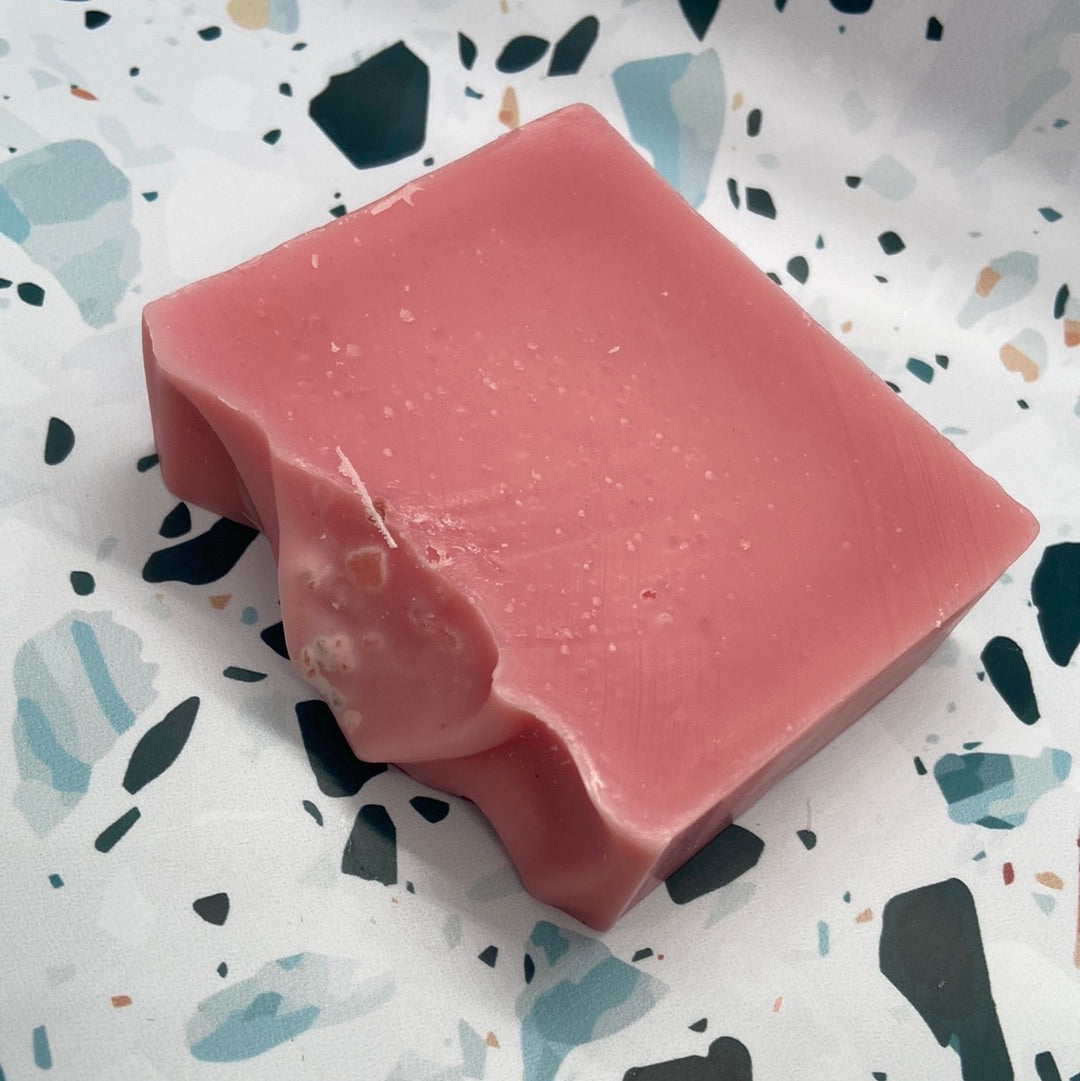 B&B Farm: Pink Salt Goat Milk Soap