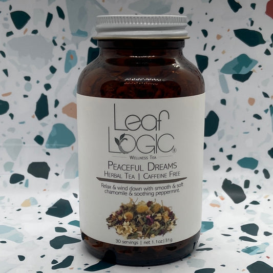 Leaf Logic Wellness Tea 1.1oz: Peaceful Dreams