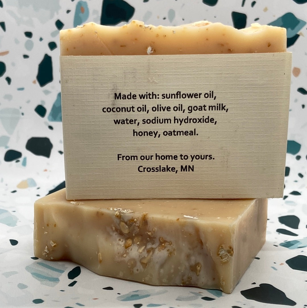 B&B Farm: Honey Oatmeal Goat Milk Soap